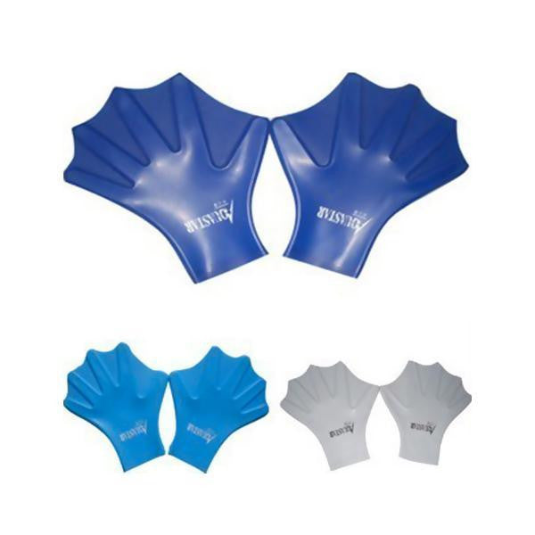 Full Finger Silicone Diving Webbed Gloves - Swim Swimming Biz