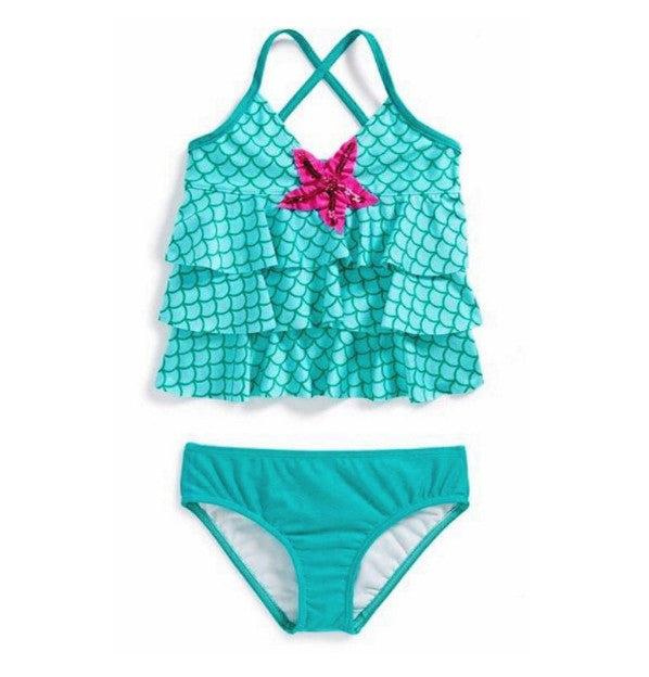 Mermaid Bathing Suit Kids