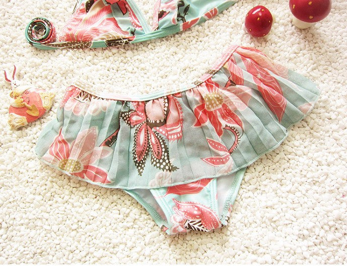 Baby Girl Fashionable Swimsuit