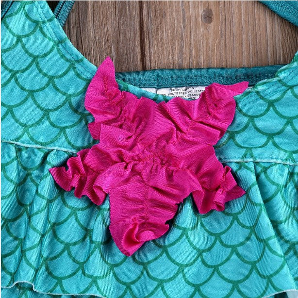 Mermaid Bathing Suit Kids