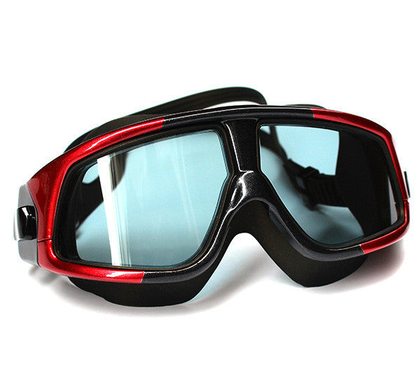 Silicone Large Frame Swim Glasses