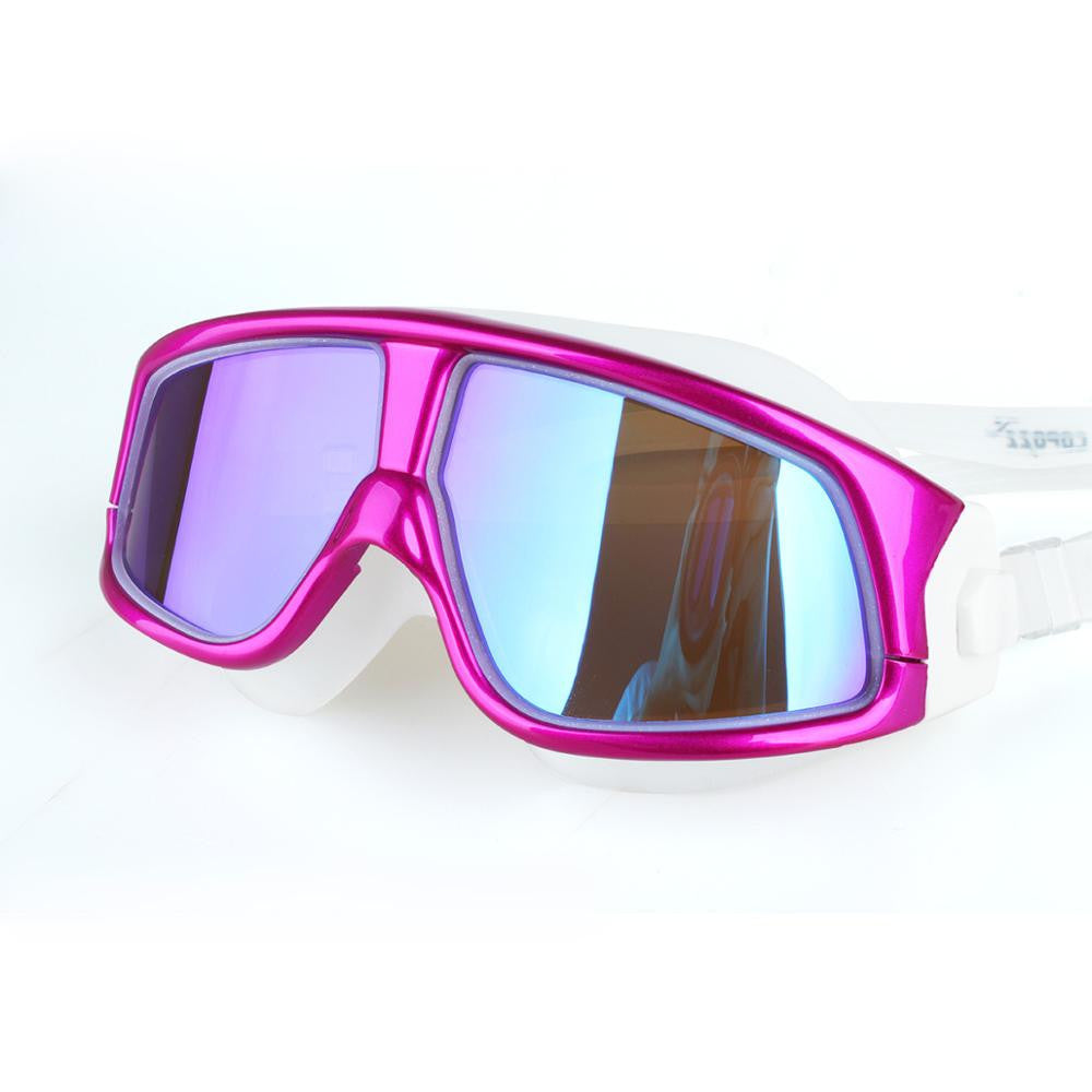 Silicone Large Frame Swim Glasses