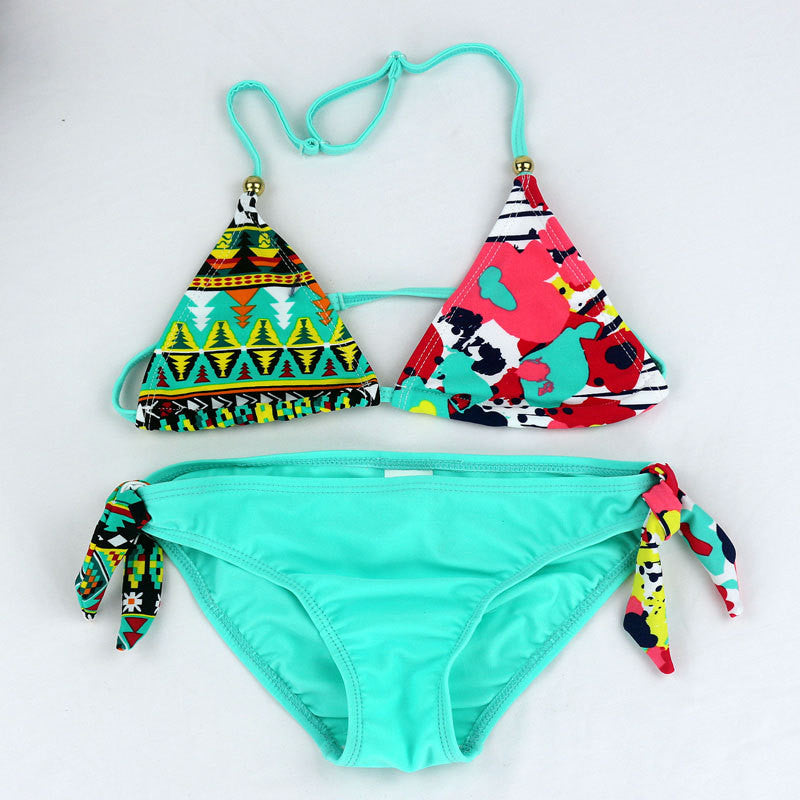 Cartoon Cute Kids Bikini