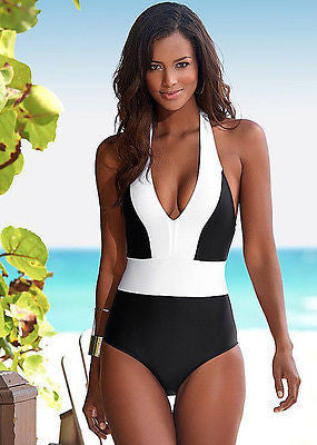 One Piece Swimsuit Bandage Bodysuit