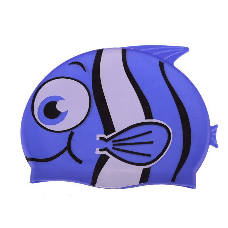 Ear Fish Shape Swimming Caps