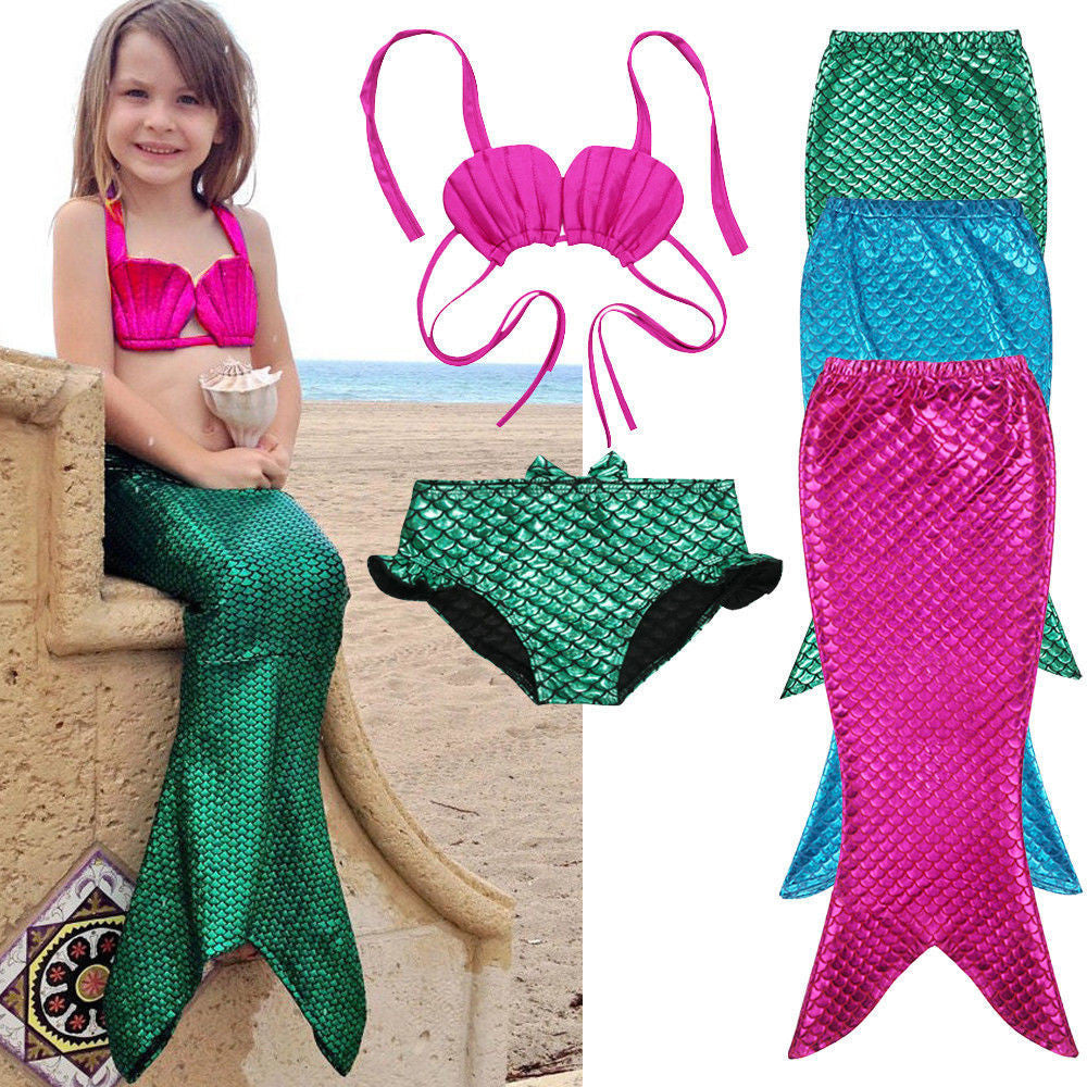 Mermaid Tail Swimmable Swimwear