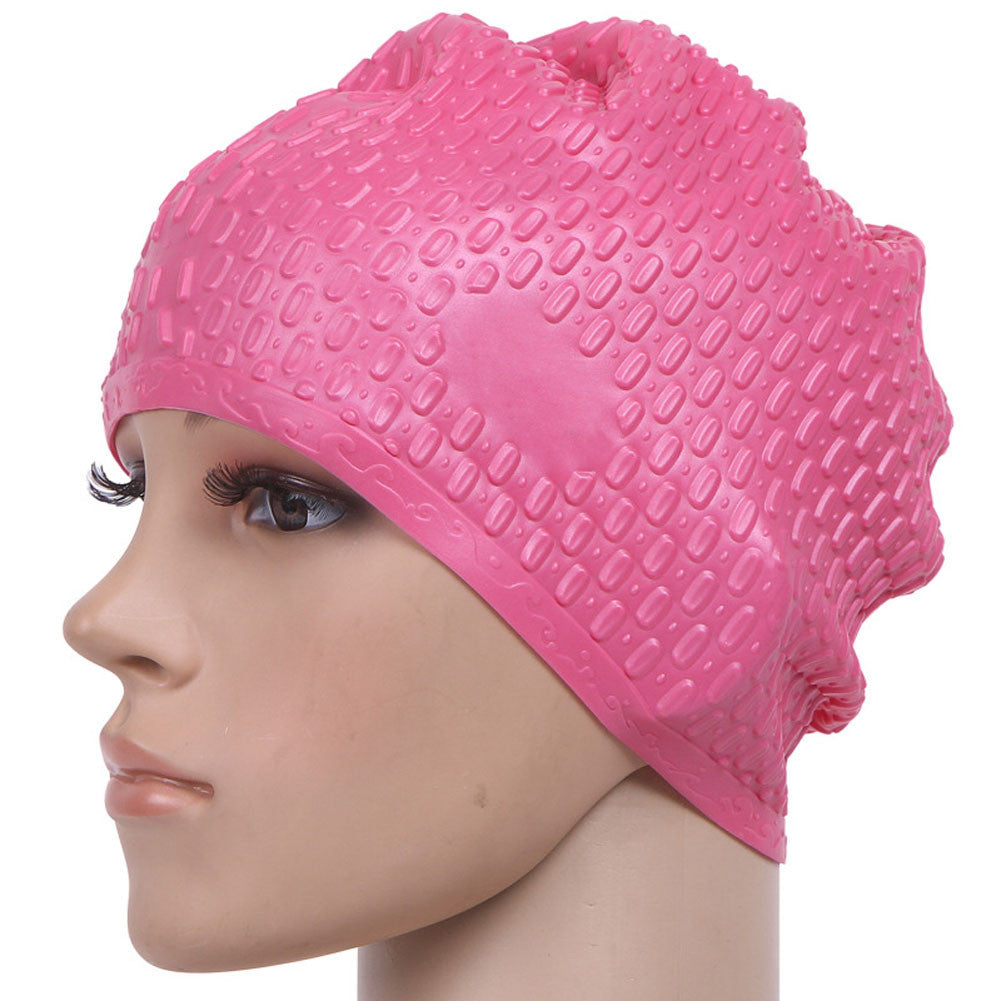 Waterproof Particles Design Swimming Cap