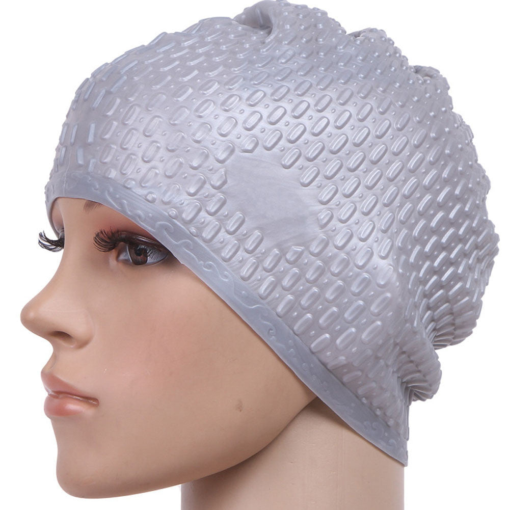 Waterproof Particles Design Swimming Cap