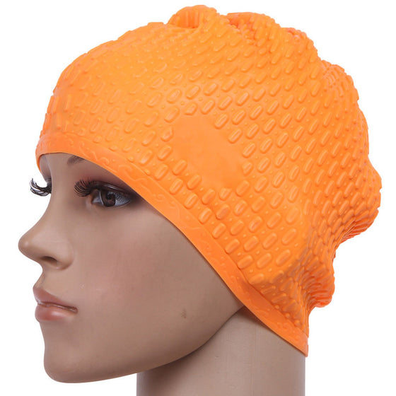 Waterproof Particles Design Swimming Cap