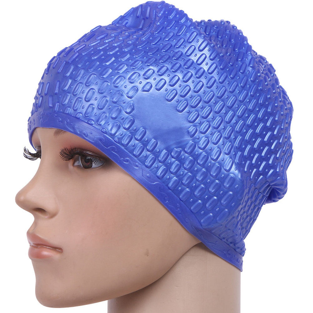 Waterproof Particles Design Swimming Cap