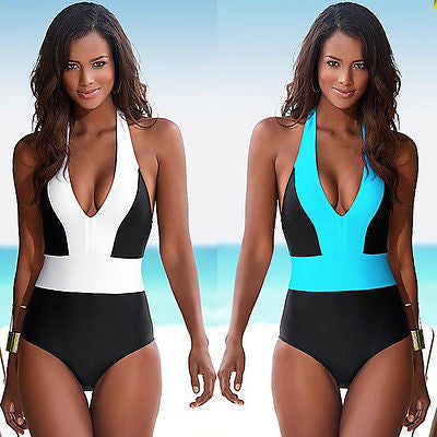 One Piece Swimsuit Bandage Bodysuit