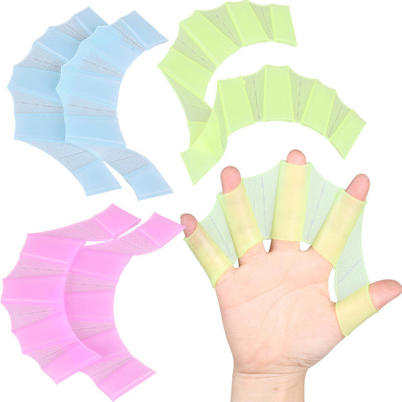 Silicone Hand Web Flippers Fins