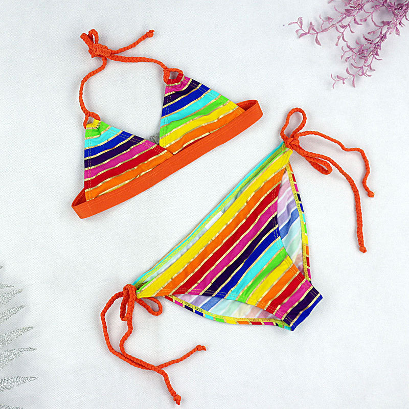 Cartoon Cute Kids Bikini