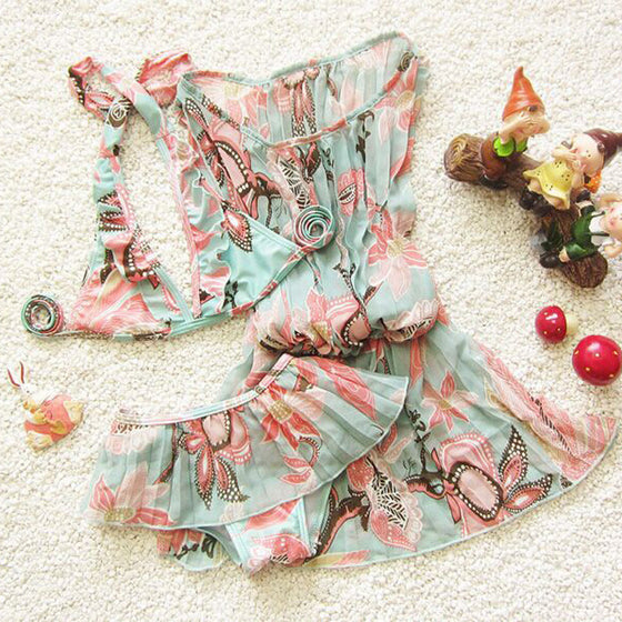 Baby Girl Fashionable Swimsuit